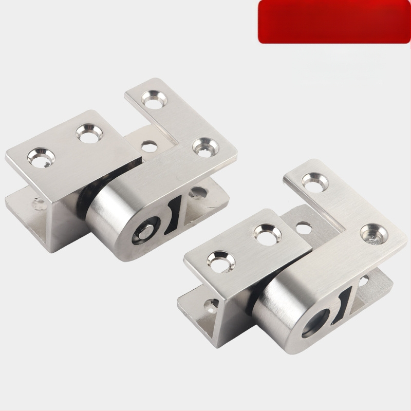 Aliuminio lydinio viešojo tualeto pertvarų vyrių, viršutiniai ir apatiniai, šlifuotas paviršius, pakėlimo vyrių, prekės ženklas Suoweigu