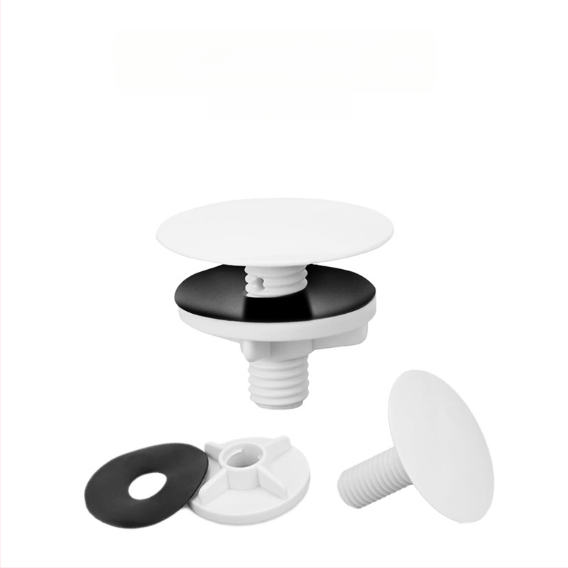 Dekoratívny kryt otvoru pre drez, ABS, model RB-1-54-01, 12 g, 49#, moderný a jednoduchý štýl