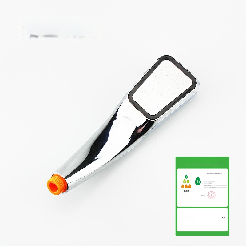 Dušo galva Booster – ABS medžiaga, lietaus funkcija, srieginis montavimas, elektroplatinavimo danga, darbinė temperatūra 5–80 °C