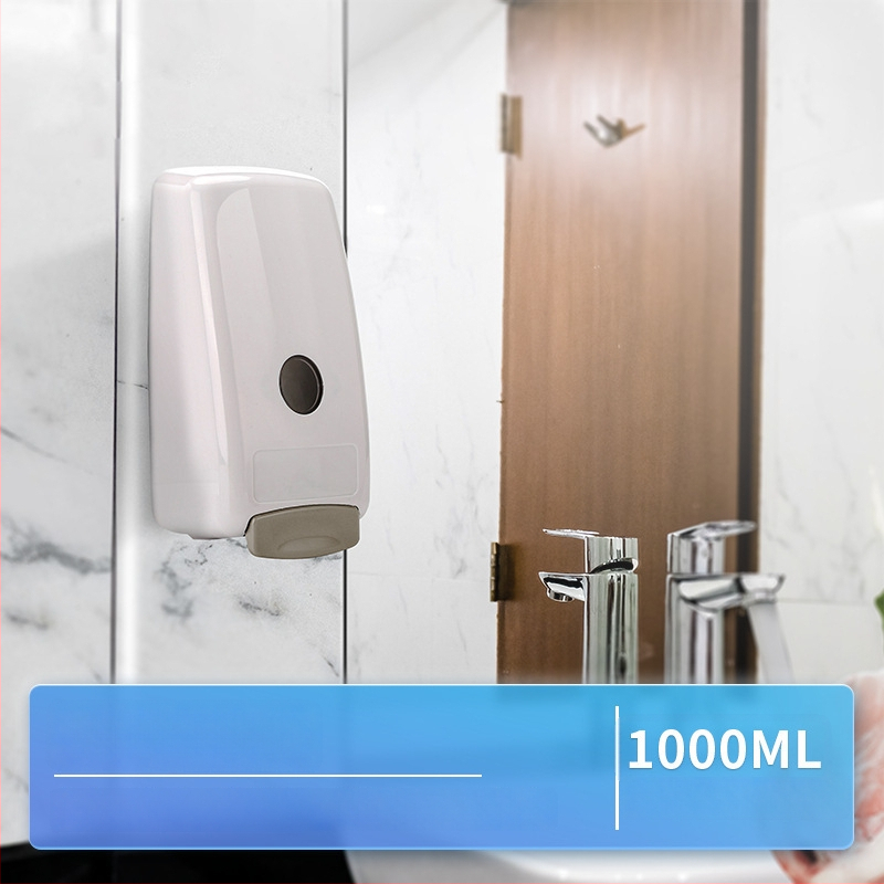 Käsitsi vajutusega seina seebidoosija – Kangzhijian, ABS insenerplast, süstvormimine, käsitsi toiming, kaasaegne stiil