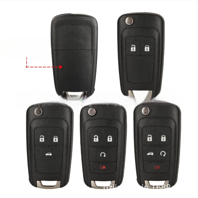 Sulankstomo rakto korpusas (orig. modelis) Chevrolet/Opel/Buick Cruze Malibu – suderinamas su 2/3/4/5 rakčiais; inžineriniai plastikai korpusas; rakto mentele iš vario; svoris 42 g