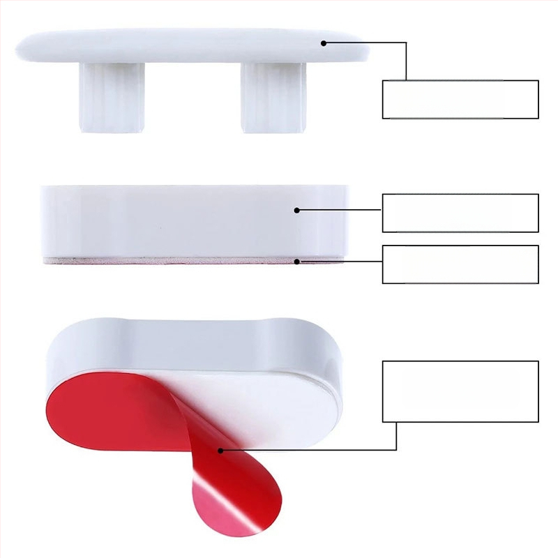 Tualetikaane tihendipad – ABS ja TPE, Wash Joy, liimiga paigaldus, kaasaegne minimalistlik stiil.