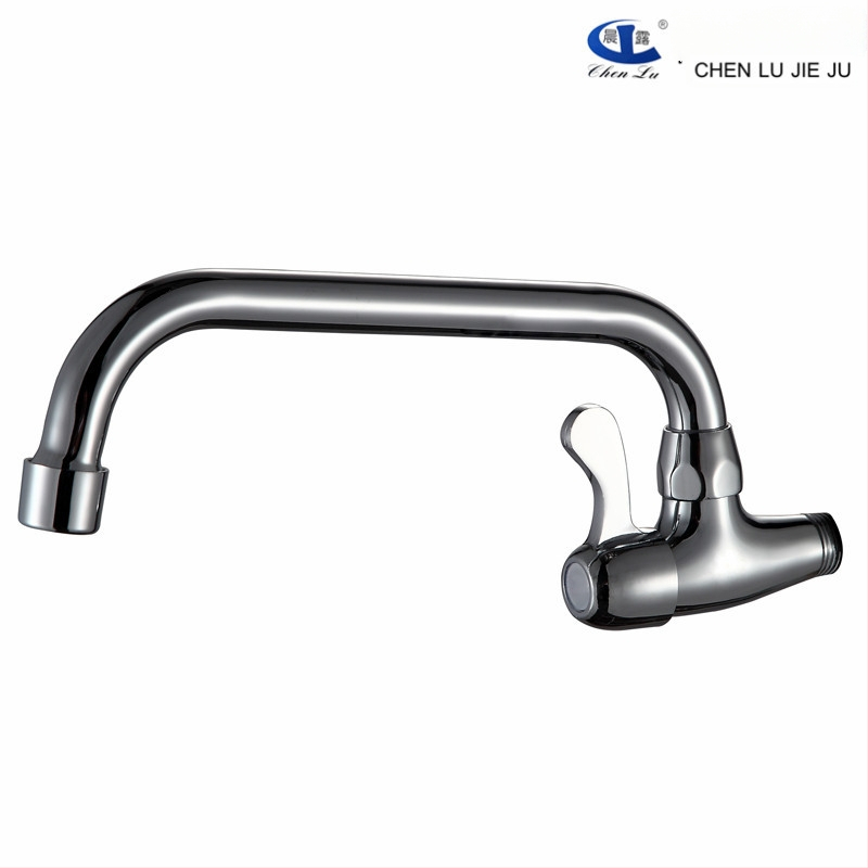 Morning Dew virtuvinis maišytuvas, horizontalus įmontuotas į sieną, varis, 6 MPa, 0-90°C