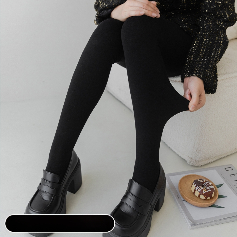 Puuvillased sukkpüksid jalgadega – kevad-sügis, paksenenud, 95–100% puuvill, hoiab sooja, mitmekülgne stiil