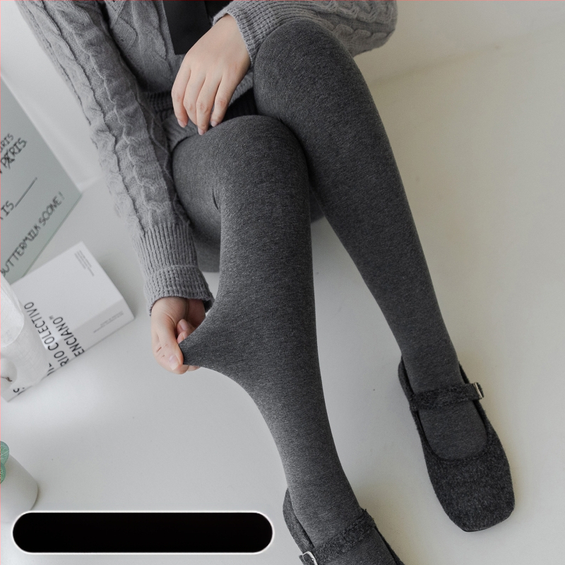 Puuvillased sukkpüksid jalgadega – kevad-sügis, paksenenud, 95–100% puuvill, hoiab sooja, mitmekülgne stiil