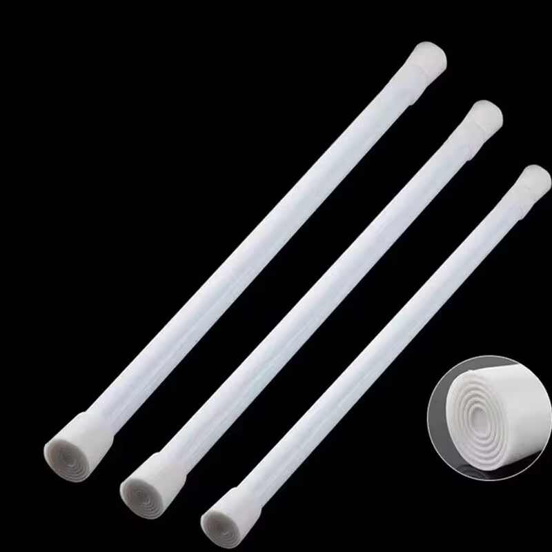 Telescopiline vars dušikardina, ukse kardina ja riiete kuivatamiseks – paigalduseta, terasest, moodsalt lihtne stiil