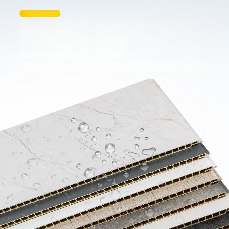 Kivist-plastist seinapaneel – integreeritud PVC paneel kaltsiumiga, tugev heliisolatsioon, soojusjuhtivus 0,23 W/mK