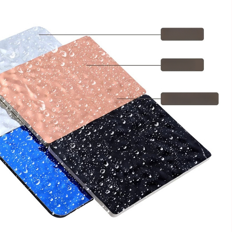 PVC sienų plokštė su vandens bangos raštu, vidaus apdaila, modelis 1, garso izoliacija 30, šilumos laidumas 0,05