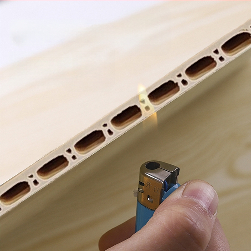 WPC sienos panelė iš bambuso-medienos pluošto, stilius Modernus Paprastumas, prekės ženklas Shunfuda, modelis 202307102355, garso izoliacija 4