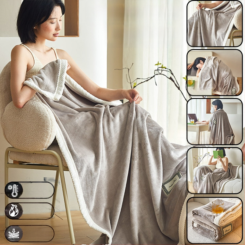 Poliesterio pledas, koralinis flisas, keturių sezonų naudojimui, svoris 0,55–1,0 kg