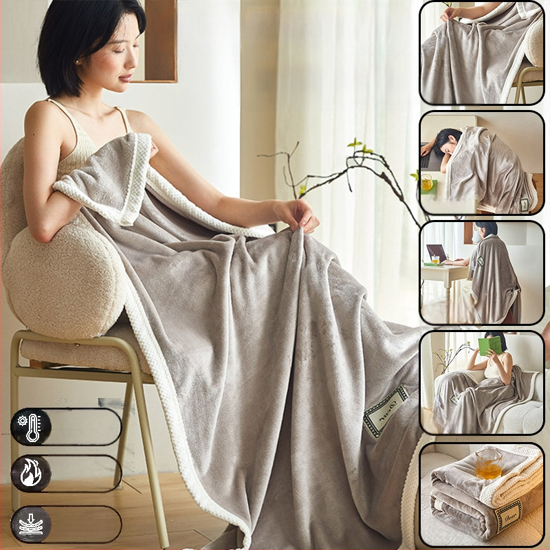 Poliesterio pledas, koralinis flisas, keturių sezonų naudojimui, svoris 0,55–1,0 kg