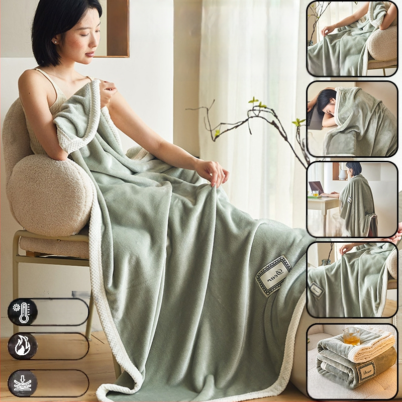 Poliesterio pledas, koralinis flisas, keturių sezonų naudojimui, svoris 0,55–1,0 kg