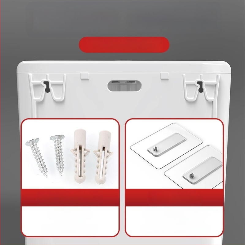 Sieninis vandens rezervuaras klozetui čiupti — PP medžiaga, 4–7 L plovimas, rankinis plovimo valdymas, grindų nuvedimas, modelis EP02103