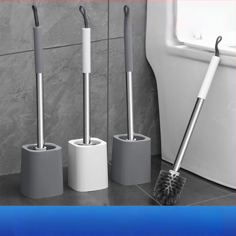 Tualetiharja pikkade käepidemetega, seinale kinnitatav, ümmarguse alusega — Independence 4901, roostevaba teras