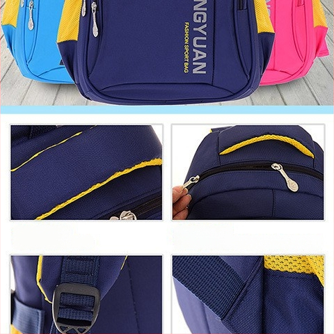 Unisex põhikooli seljakott – Oxford kangas, hingav, veekindel, kulumiskindel, õhu padja rihm.