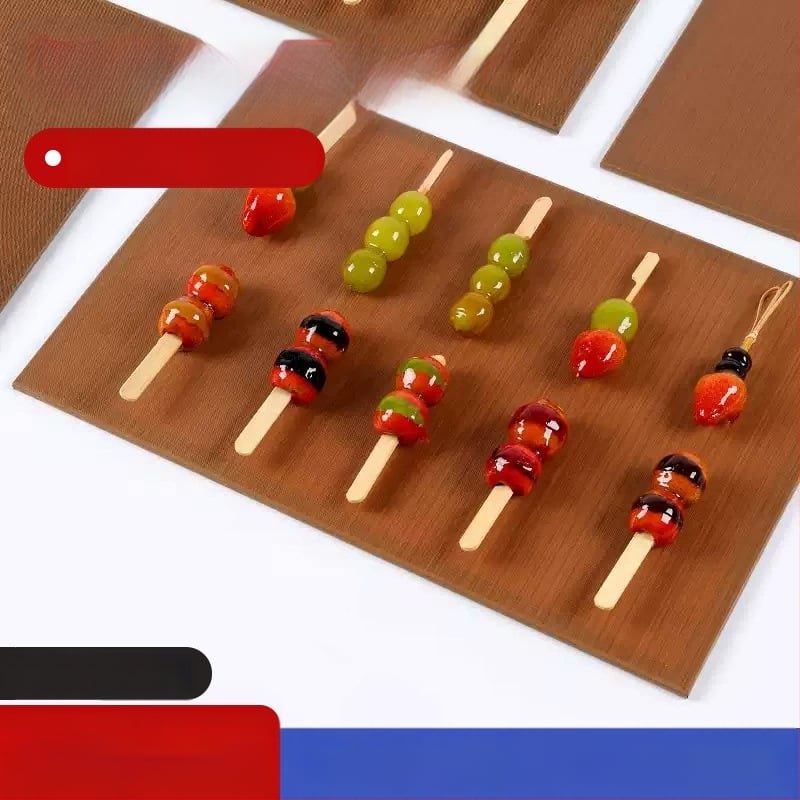 Drevená nelepivá doska na cukrové špízy, obojstranné použitie; Značka: Iné; Pôvod: Iné