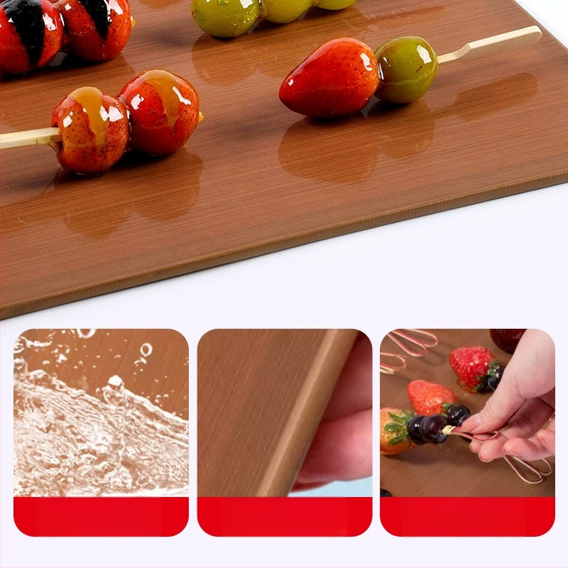 Drevená nelepivá doska na cukrové špízy, obojstranné použitie; Značka: Iné; Pôvod: Iné