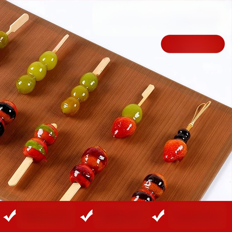 Drevená nelepivá doska na cukrové špízy, obojstranné použitie; Značka: Iné; Pôvod: Iné