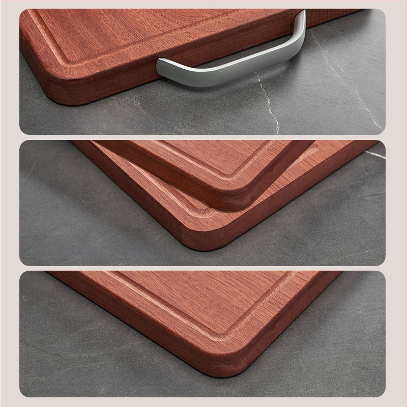 Drevená doska na krájanie, Kmd/kemanduo, obojstranná, domáce použitie, moderný minimalistický štýl