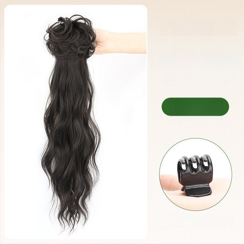 Parukas ar zemu astiņu – karstumizturīgs vads, ei sobi karstajam krāsošanai, sobib iga naha toonile ja näokuju, model: Wig ponytail