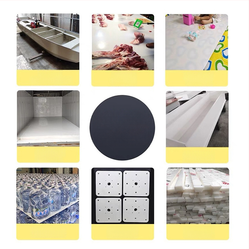 PP ir PE plokštės, atsparios dilimui, maisto kokybei, tinkamos akvakultūrai, cheminėms atsparoms, aplinkos apsaugai ir maisto perdirbimui