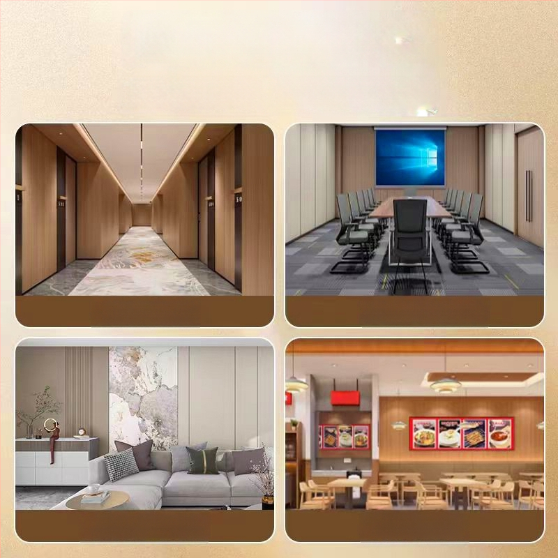 Bambuko pluošto sienų plokštės, greito įrengimo klipsų sistema, stilius: raštas, Naujas Kinų stilius, Modernus minimalizmas, Lengvas prabanga; Medžiaga: bambuko pluoštas; Įrengimas: Taip