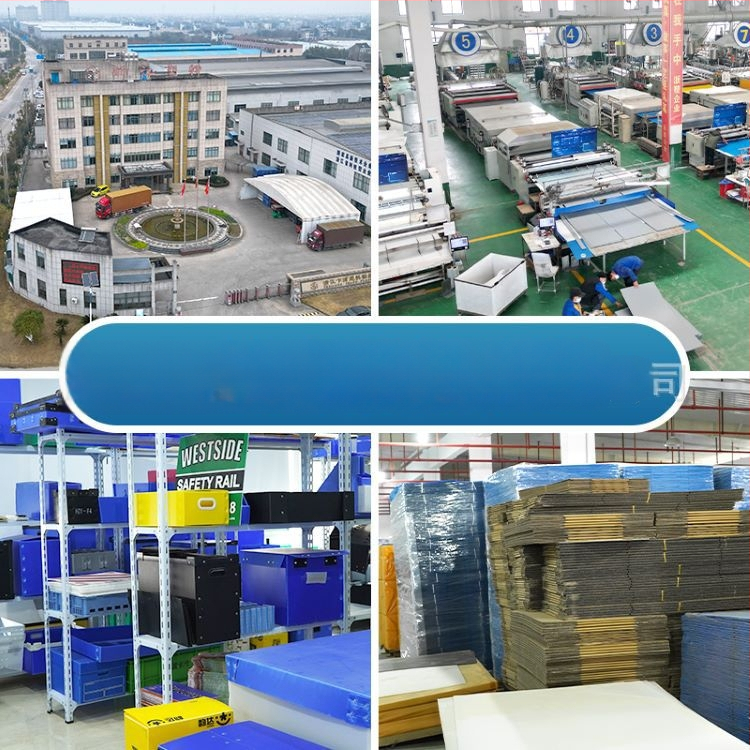 PP tušia gofruota plokštelė su galine plokštele, polipropileno medžiaga, pakavimui