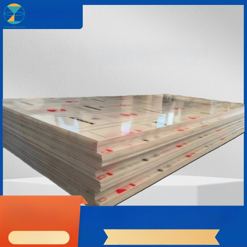 Polipropilenė plokštė - atspari rūgštims ir šarmams, specifinė gravitacija 0.93, skirta laiptinėms ir baldams