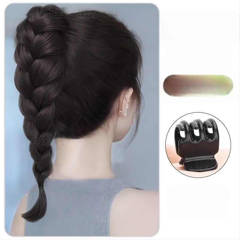 Ponytail parukas klipiga — kimbu mehhanism, kõrgel temperatuuril vastupidavad kiud, loomulik välimus, ei sobi kuumale värvimisele, bränd Wenze Xiu