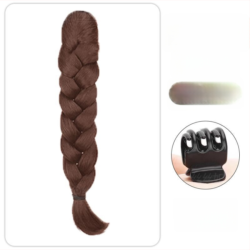 Ponytail parukas klipiga — kimbu mehhanism, kõrgel temperatuuril vastupidavad kiud, loomulik välimus, ei sobi kuumale värvimisele, bränd Wenze Xiu