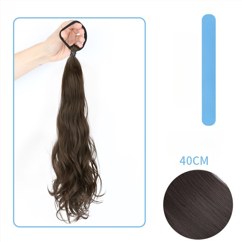 Parukas kahekordse hobusesabaga, sobib kõrge hobusesaba loomisel, kuumuskindlad kiududest, Guifu Ya kaubamärk, mudel 000123