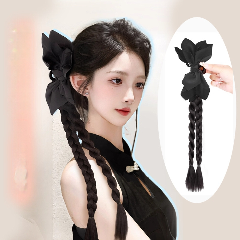 Poni stiilimise tööriist koos kahepoolse punutise klipi ja vöögiga — Kõrge temperatuuriga traat; Mehhaniline töötlemine; Ei sobi värvimiseks ega sirgendamiseks