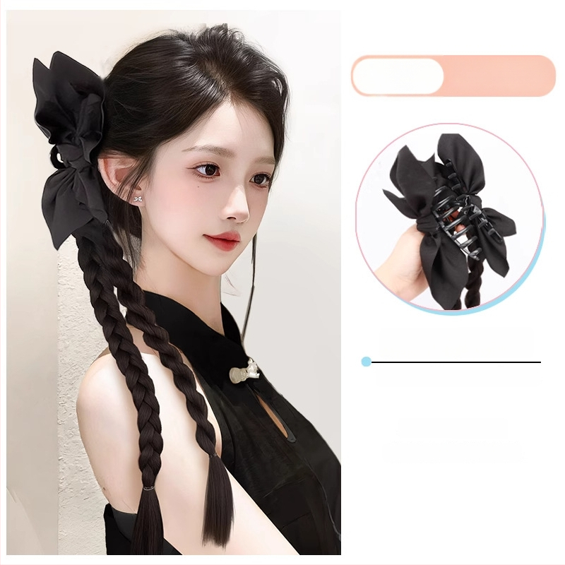 Poni stiilimise tööriist koos kahepoolse punutise klipi ja vöögiga — Kõrge temperatuuriga traat; Mehhaniline töötlemine; Ei sobi värvimiseks ega sirgendamiseks