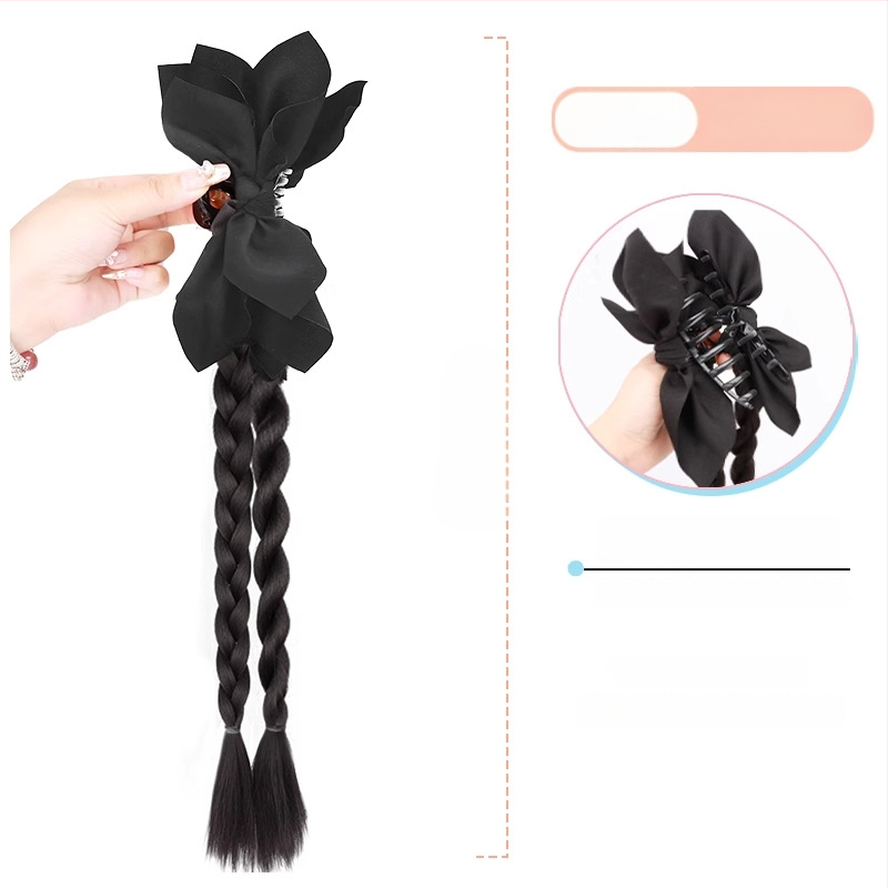 Poni stiilimise tööriist koos kahepoolse punutise klipi ja vöögiga — Kõrge temperatuuriga traat; Mehhaniline töötlemine; Ei sobi värvimiseks ega sirgendamiseks