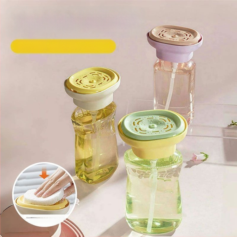 Zhongheng nõudepesuvahu doseerija, käsitsi vajutamisega, kaal 71 g, sile pind, mudeli koodid B5441/B5442