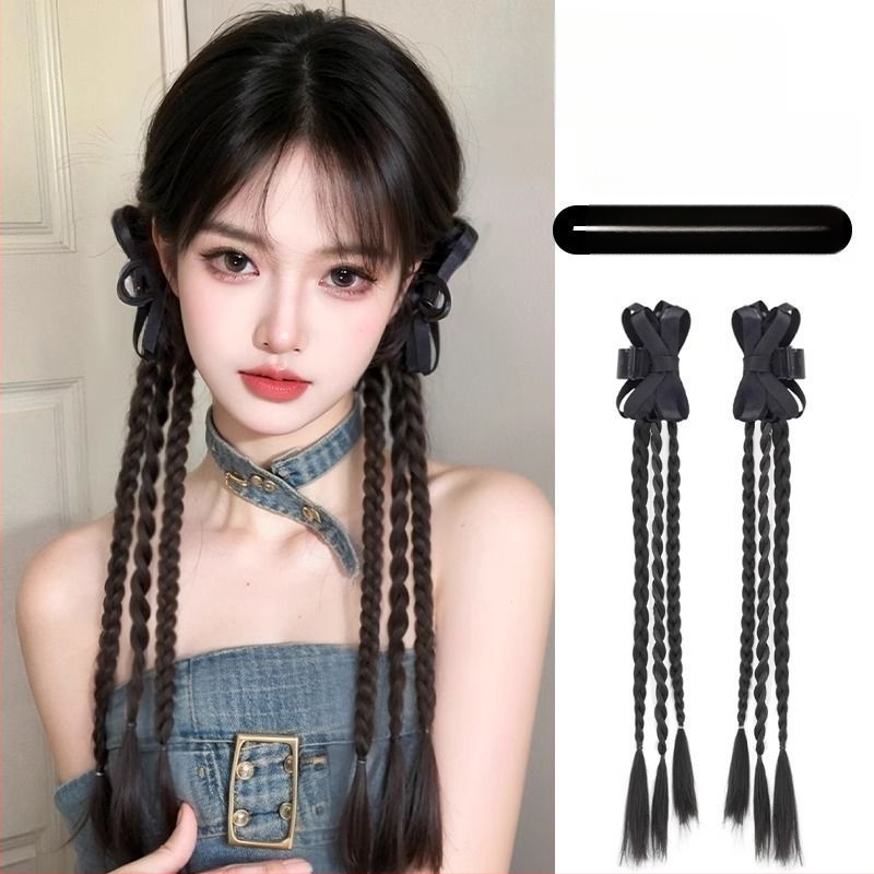 Juukseaksessuaar ponnytailiga — kõrge temperatuuriga traat, mudel: väike vibu