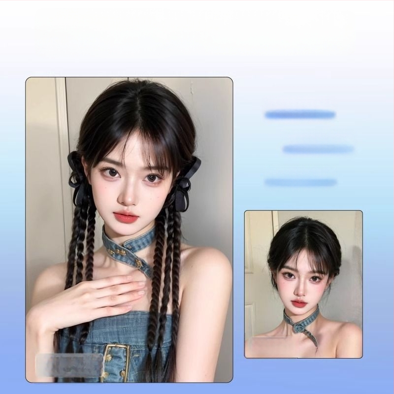 Juukseaksessuaar ponnytailiga — kõrge temperatuuriga traat, mudel: väike vibu