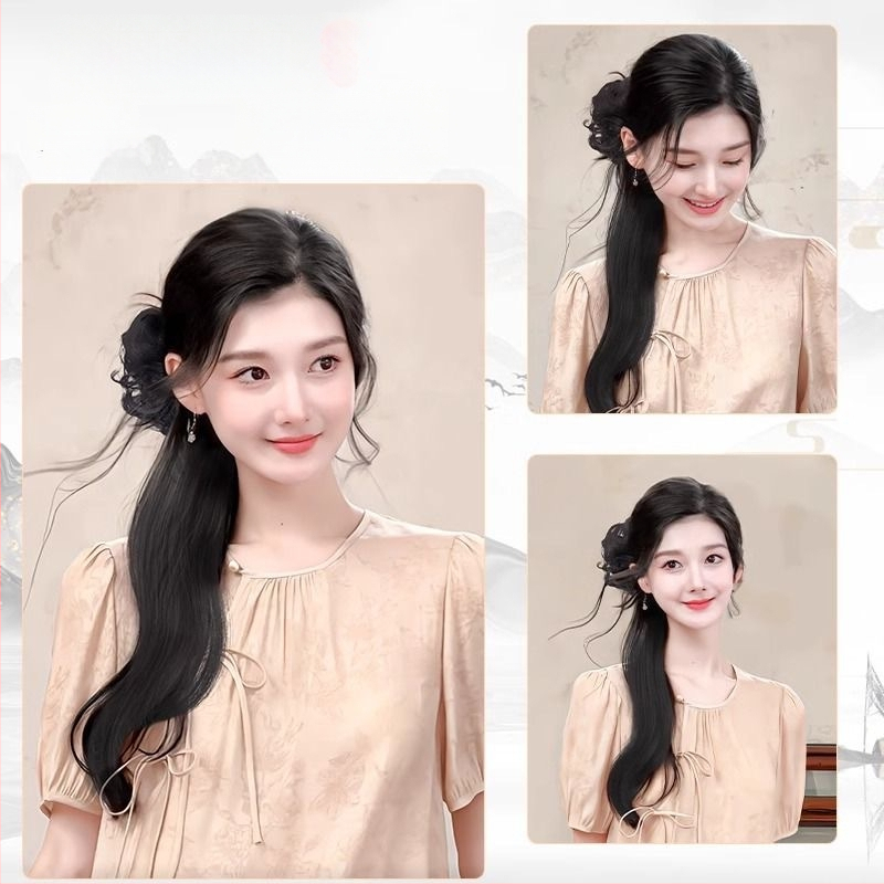 Perrukas Horsetail stiilis, Kenny Wig bränd, kuumuskindlad kiud, mehhaaniline töötlemine, naistele