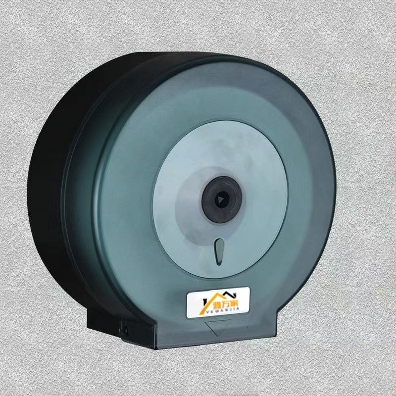 Seinakinnitusega veekindel tualettpaberi rulli karp, plastikust