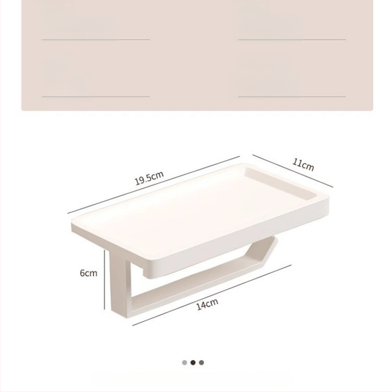 WC-paberirulli hoidja, Space alumiinium, mudel 102-JZJ-NB, kaasaegne minimalistlik stiil, sobib rullpaberiga