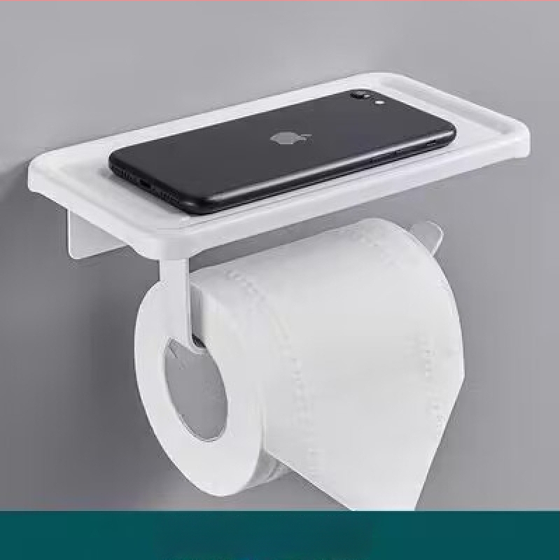 WC-paberirulli hoidja, Space alumiinium, mudel 102-JZJ-NB, kaasaegne minimalistlik stiil, sobib rullpaberiga