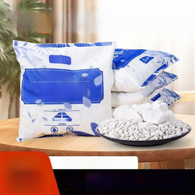 Desikants ruumide niiskuse absorbeerimiseks – 5000 g, pakendatud kott, paigutus: lamavas asendis