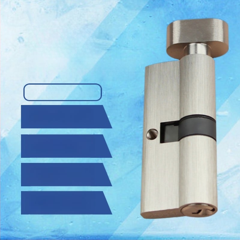 Le Lang meďný zámkový valec RCR-01, pre vnútorné drevené dvere, európsky štandard, moderný štýl