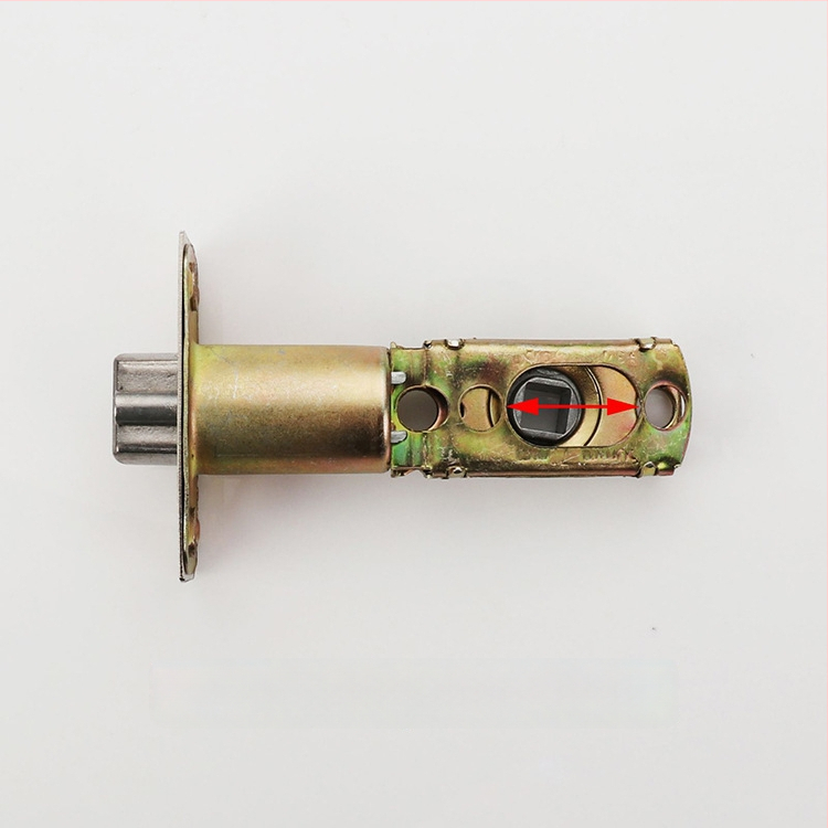 Kamuolinis užraktas durims, trijų polių, modelis 110, cinko lydinys, tinka vonios ir virtuvės durims, šiuolaikinis minimalistinis stilius