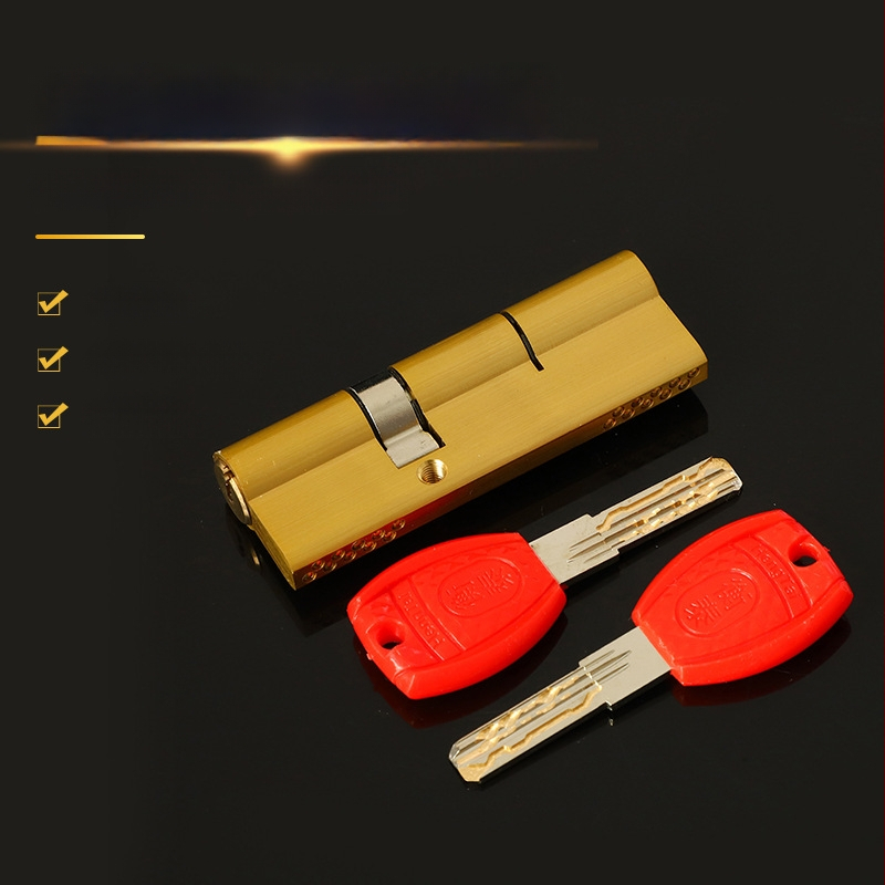 Zámkový cylindér – Super Class B, meďná škrupina a jadro, spracovanie na mieru, moderný minimalistický štýl pre bezpečnostné dvere