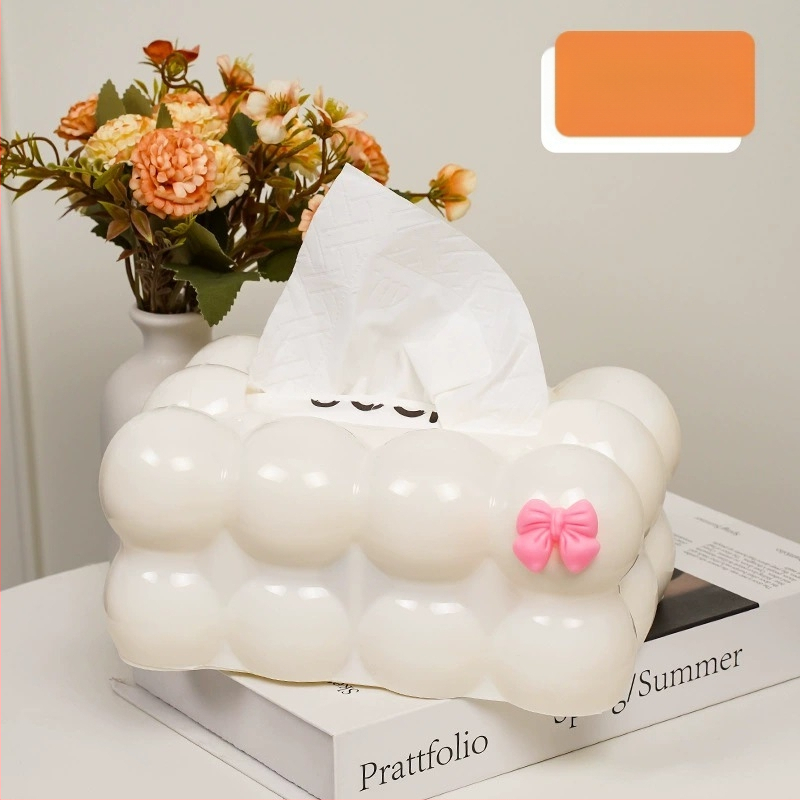 Taskurätikute kasti Clouds mudel, PP materjal (Materjal: PP • Eemaldatavad pabersalvrätikud • Mitmekülgne)