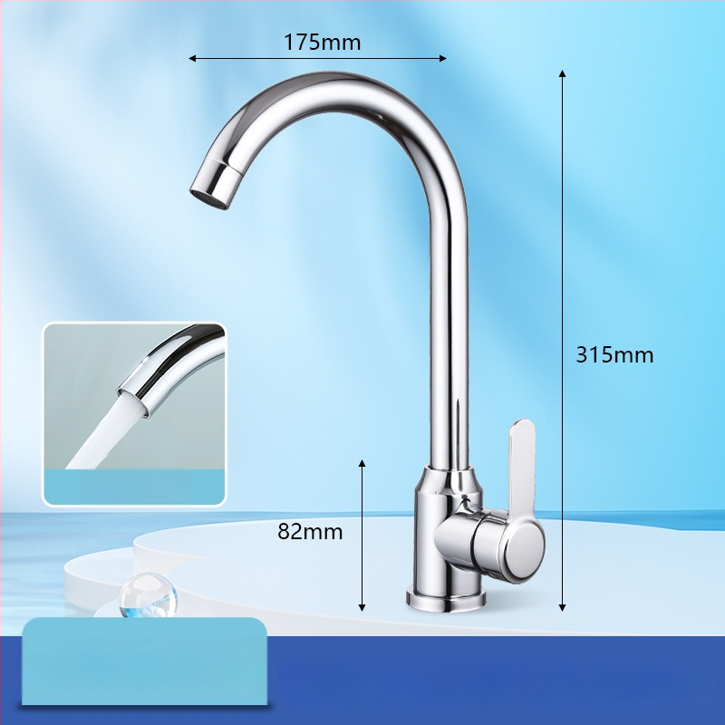 Vonios praustuvas maišytuvas, karštas ir šaltas vanduo, nerūdijantis plienas, keraminis vožtuvas, vertikalus montavimas, 22 mm įvadas/išvadas