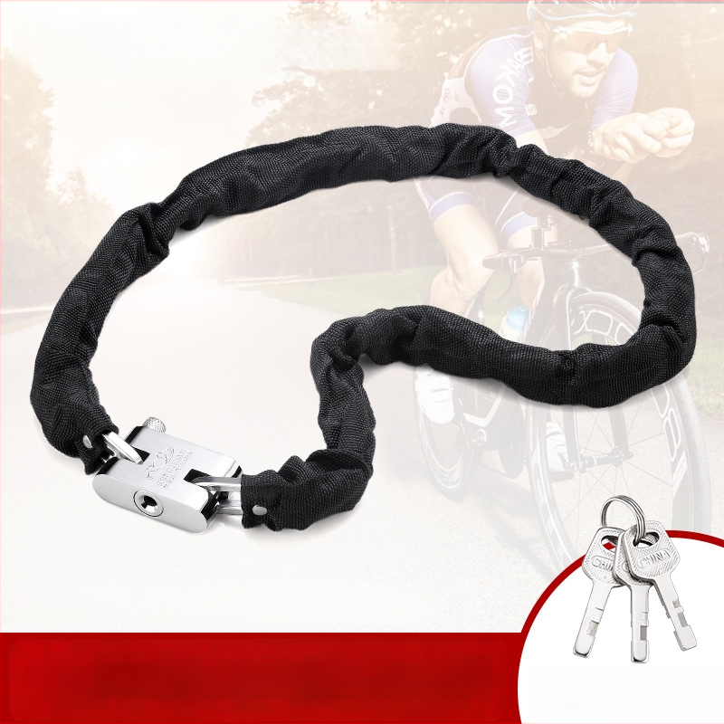 Yaxin grandinės spyna, mangano plienas, skirta dviračiams, motociklams ir elektrinėms transporto priemonėms, šiuolaikinis minimalistinis dizainas