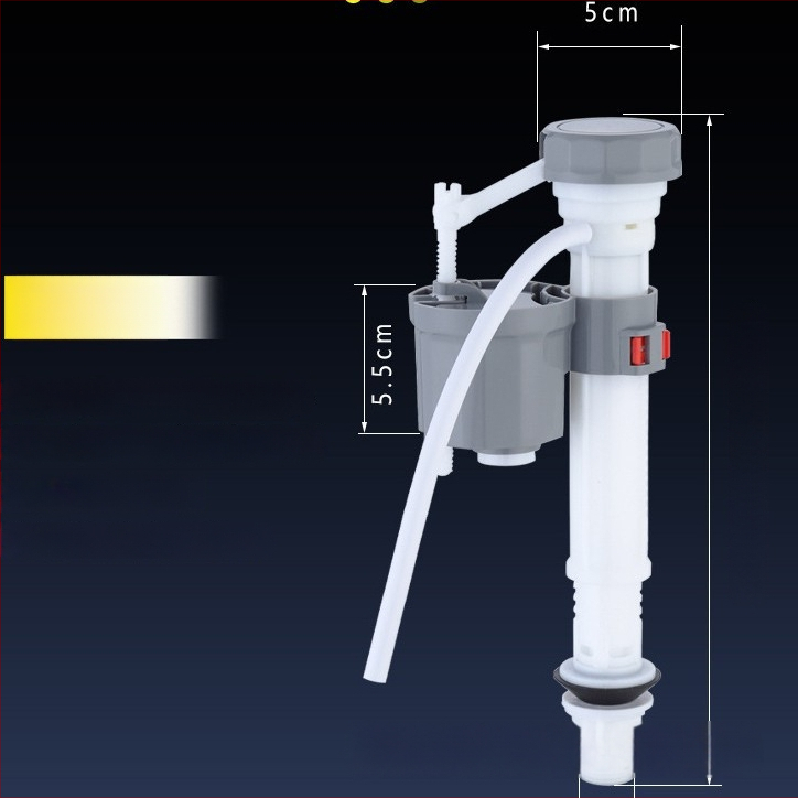 Saomao Plastist WC-tanki sisenev ventiil — teleskoopiline, koduseks kasutamiseks, modernne minimalistlik stiil