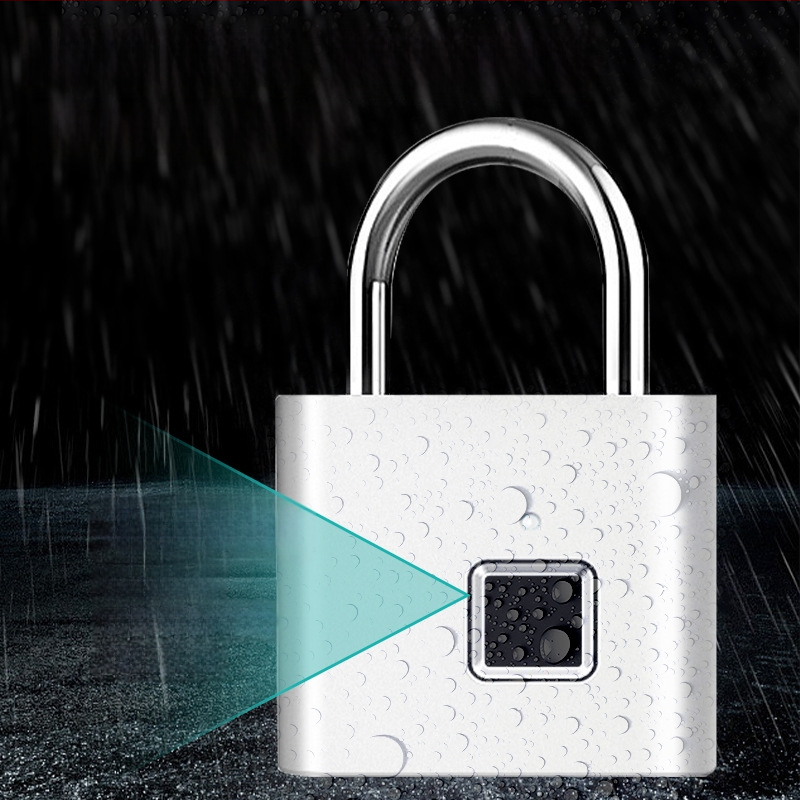 Chuangjia išmanusis piršto atspaudo užraktas iš nerūdijančio plieno, modelis g type, durims, studentų bendrabutyje spintelėms, lagaminams ir sandėliams